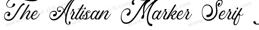 The Artisan Marker Serif Regular字体转换